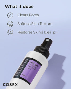 COSRX AHA/BHA Clarifying Treatment Toner for balanced, radiant skin – now in Pakistan