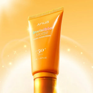 Anua Invisible Matte Finish Sunscreen SPF50+