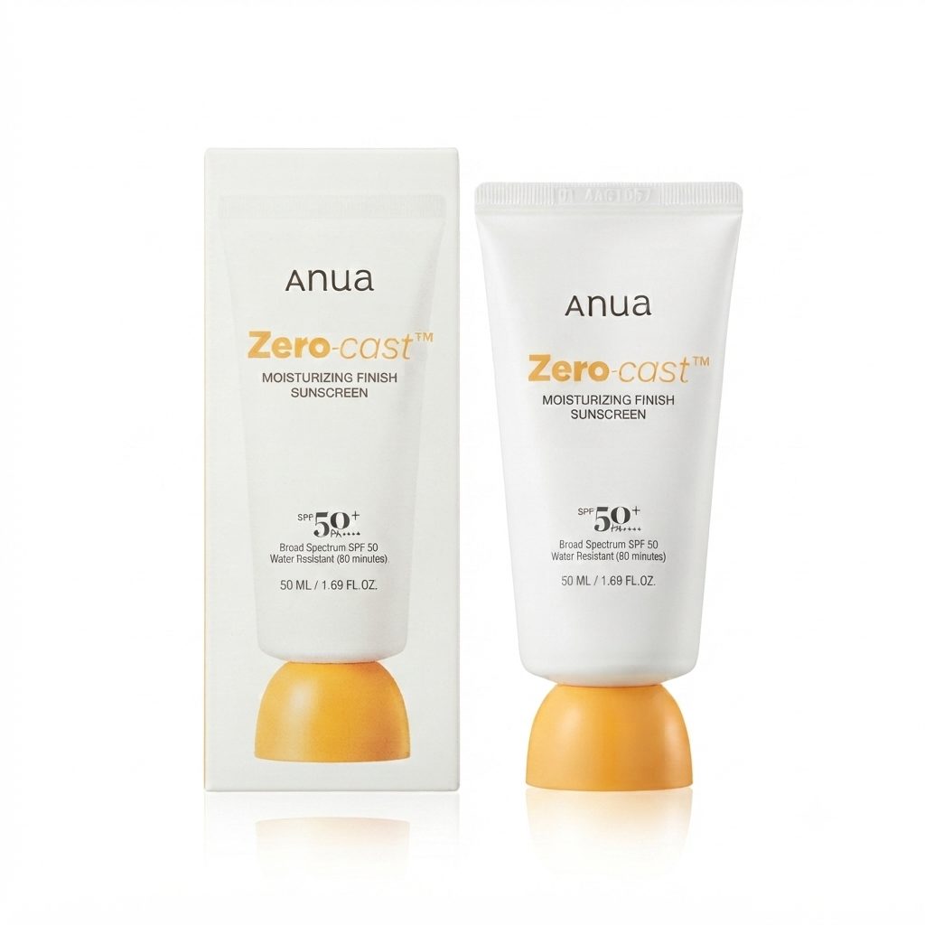 Anua Zero Cast Moisturizing Finish Sunscreen