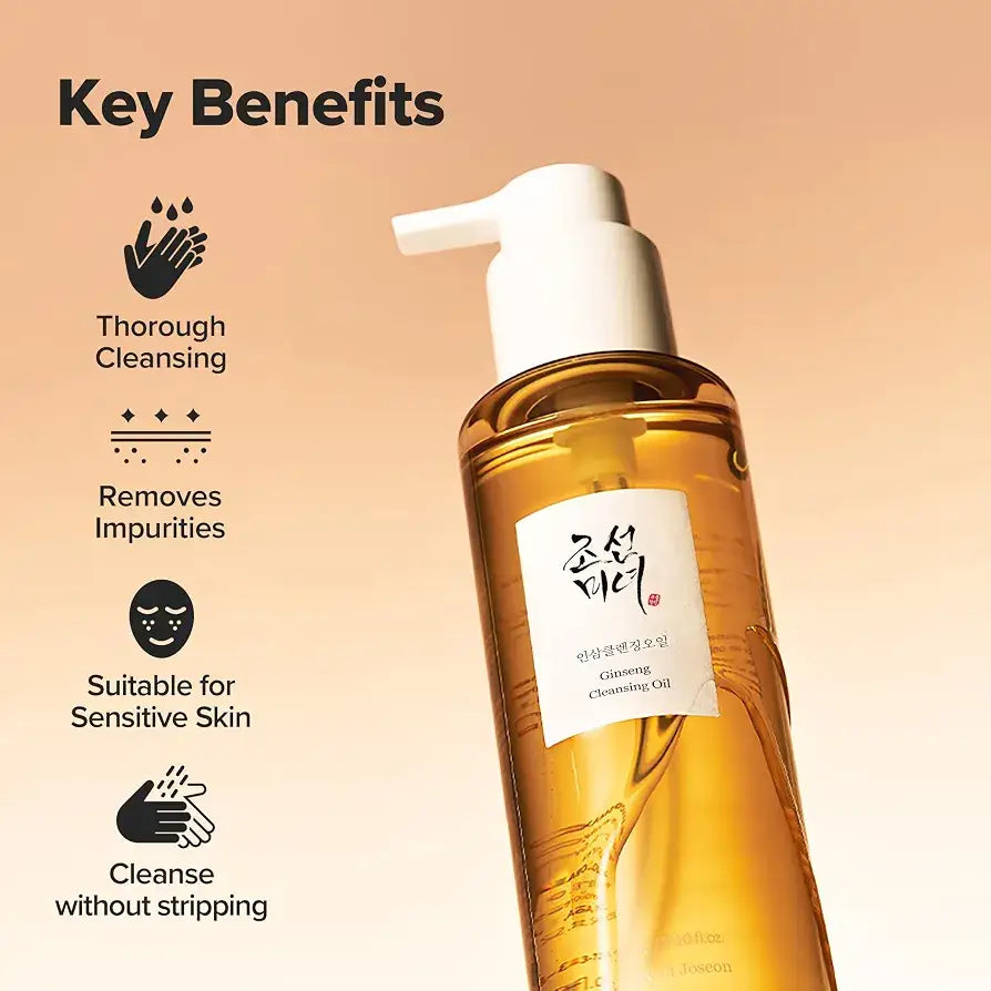 Beauty of joesan ginseng cleansing oil key benefit