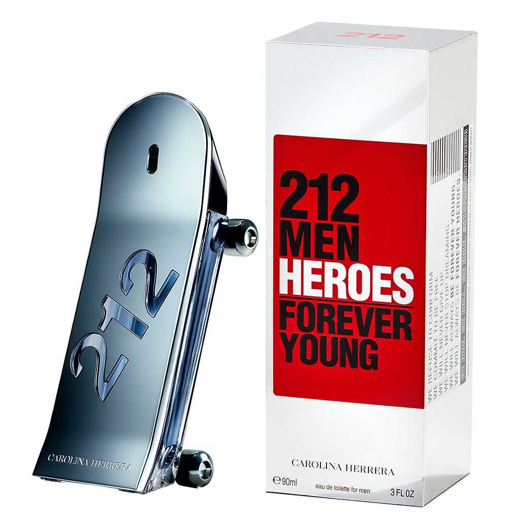 Carolina Herrera 212 Heroes Forever Young Perfume for Men 