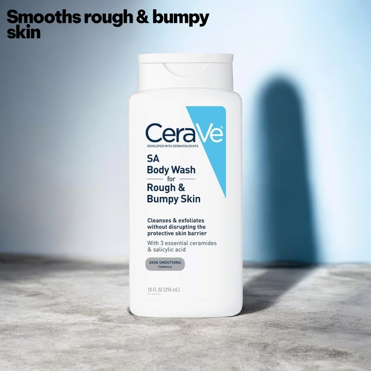 CeraVe SA Body Wash for Rough & Bumpy Skin