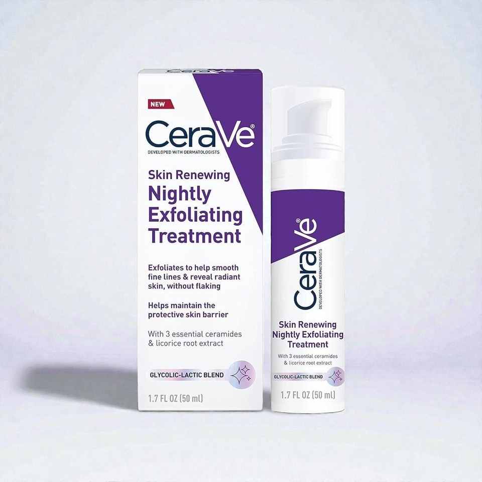 CeraVe Skin Renewing Nightly Exfoliating Treatment