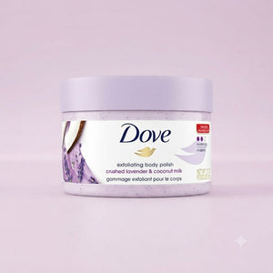 Dove Exfoliating Body Polish Crushed Lavender And Coconut Milk
