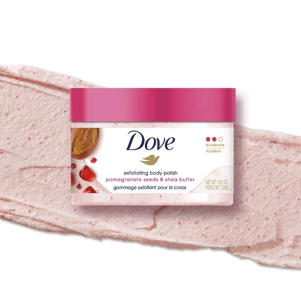 Dove Pomegranate Seeds & Shea Butter Exfoliating Body Polish
