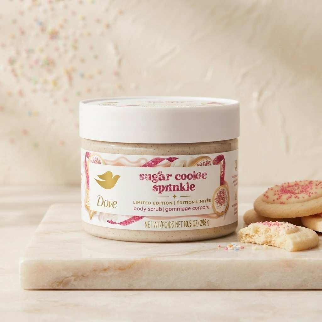 Dove Sugar Cookie Sprinkle Exfoliating Body Scrub