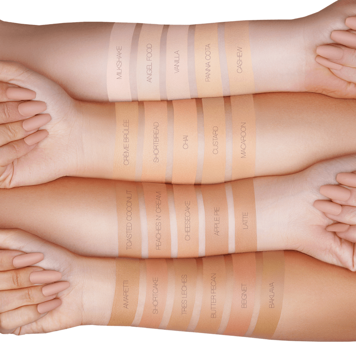 Huda Beauty full coverage FauxFilter foundation shades Pakistan