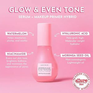 Glow Recipe Watermelon Glow Niacinamide Dew Drops serum for brightening and dewy glowing skin Pakistan