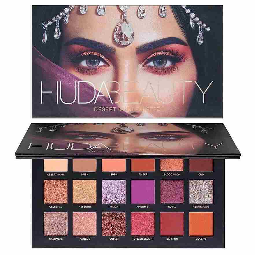 Huda Beauty Makeup Eyeshadow Palette Desert Dusk edition