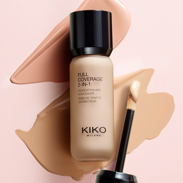 KIKO Milano Full Coverage 2-In-1 Foundation & Concealer 25ml