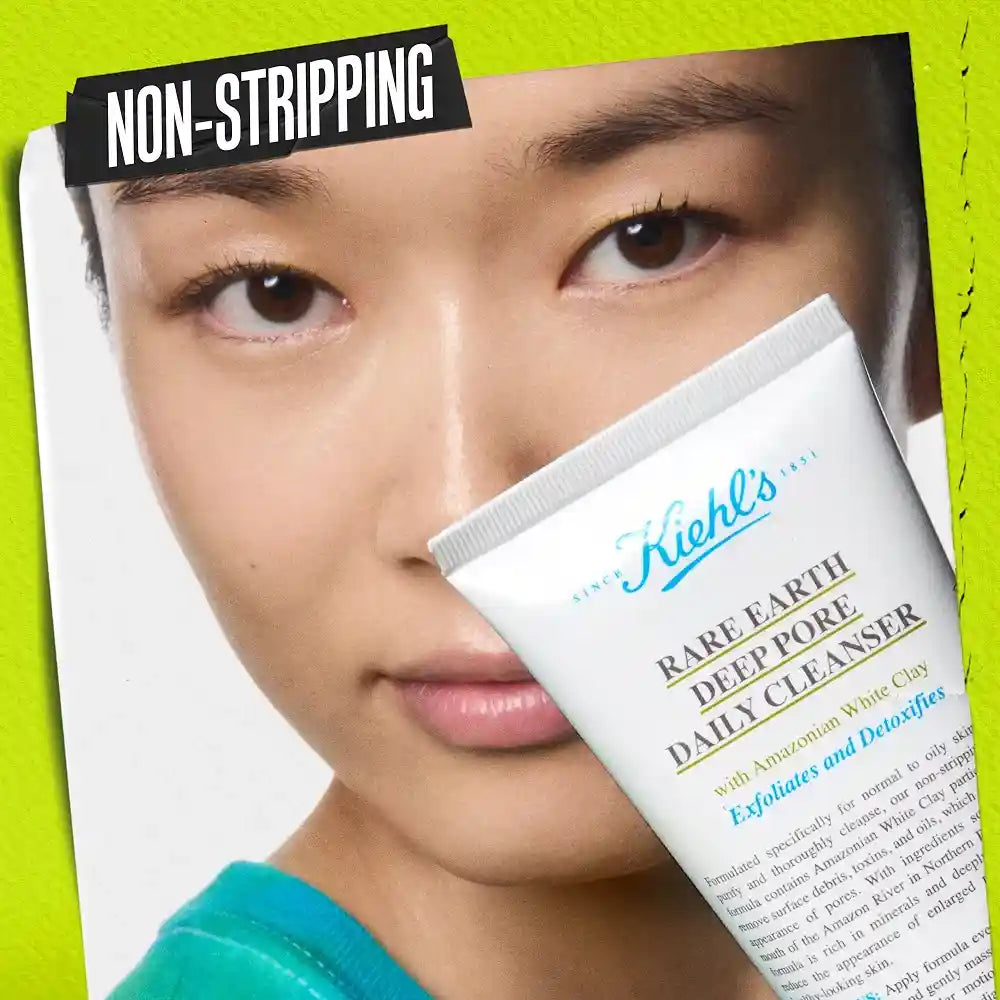 Kiehl’s Rare Earth Deep Pore Daily Exfoliating Cleanser