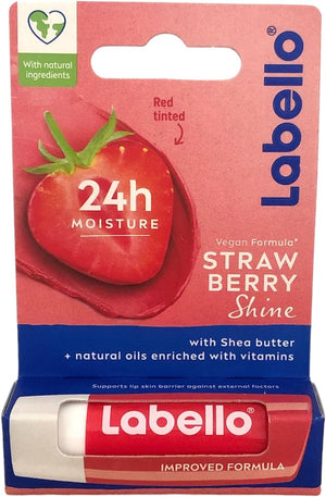 Labello Lip Balm with Strawberry