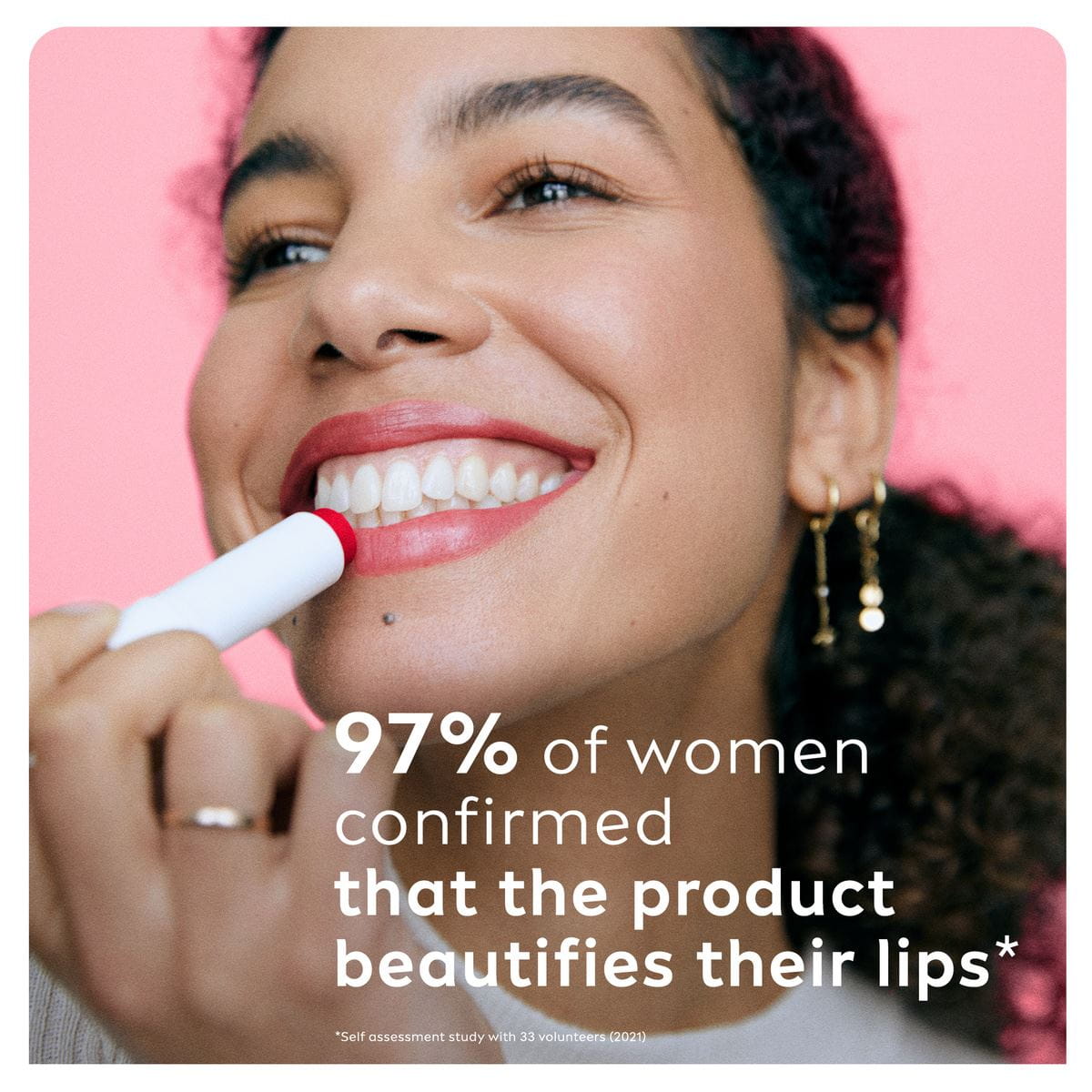 Labello Strawberry Lip Balm with Shea Butter and Natural Oils