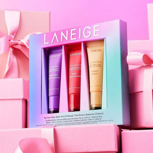 Laneige lip Glowy balm set