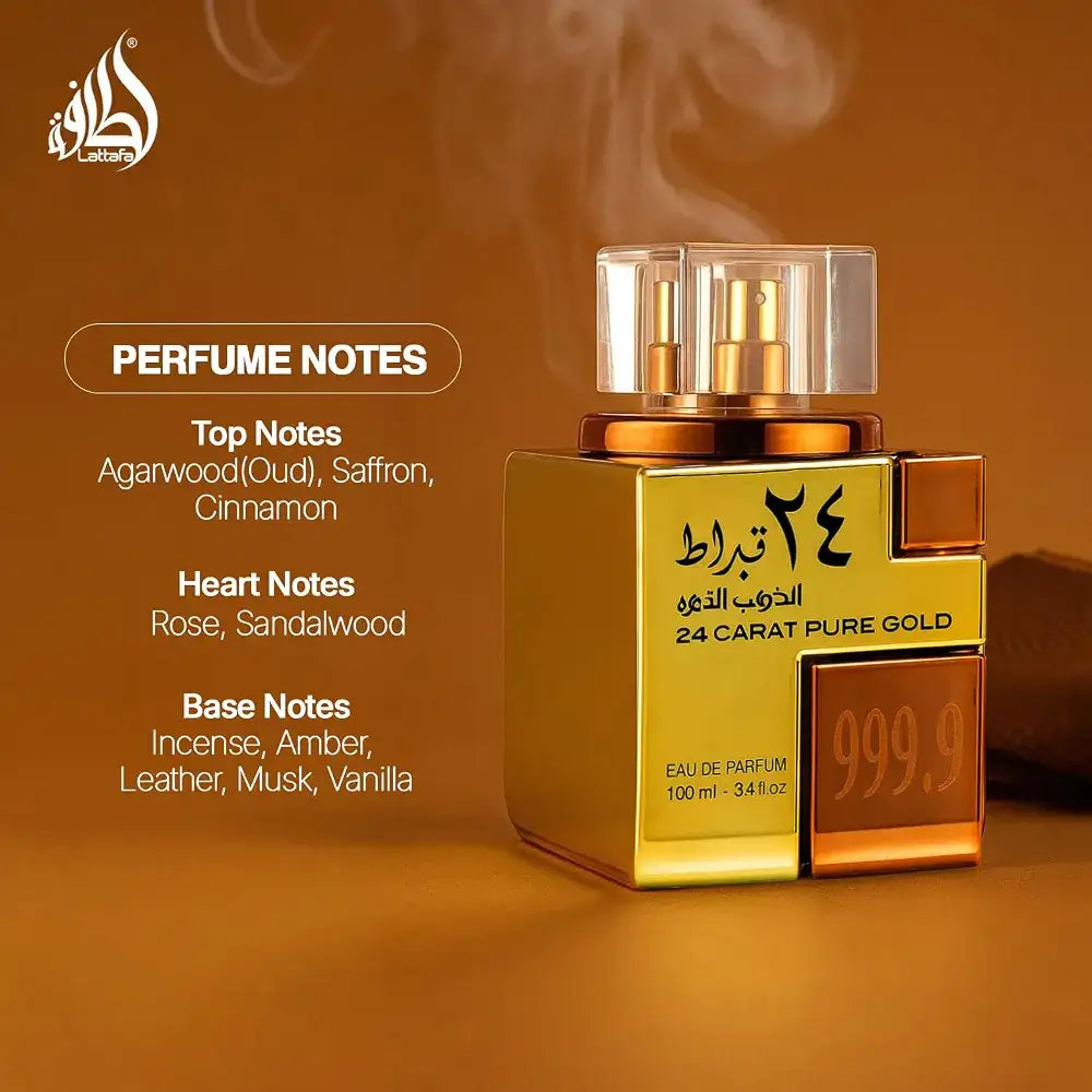 Lattafa 24 Carat Pure Gold Perfume