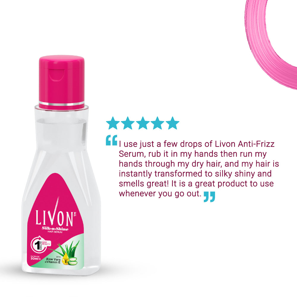 Livon Silk N Shine Hair Serum 50ml
