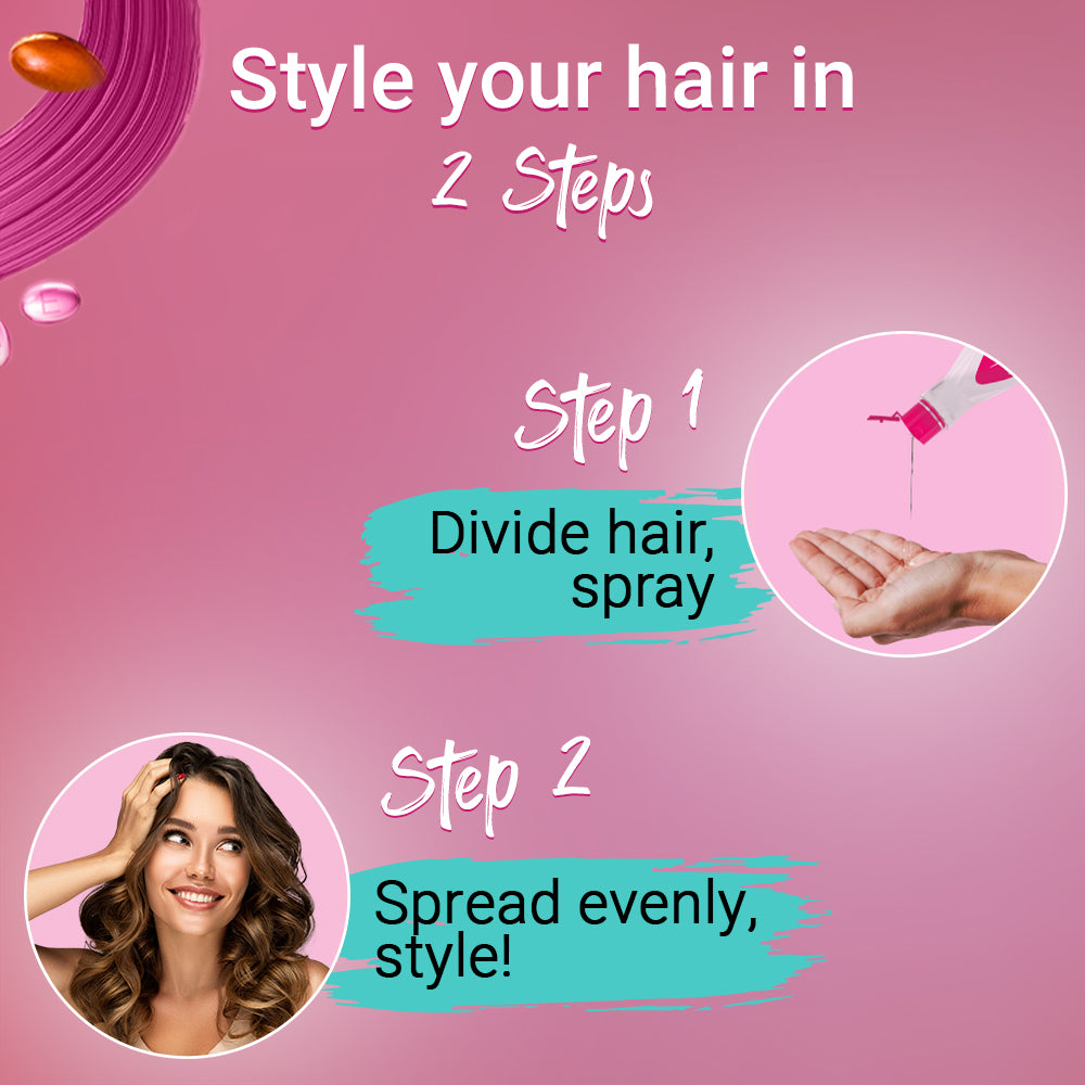 Livon Silk N Shine Hair Serum for smooth and silky hair