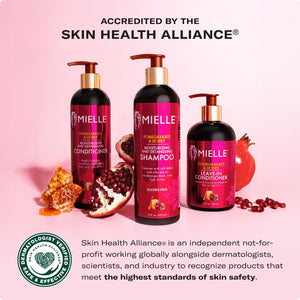 Mielle Curl Smoothie with Pomegranate & Honey for soft, defined curls and frizz control.

