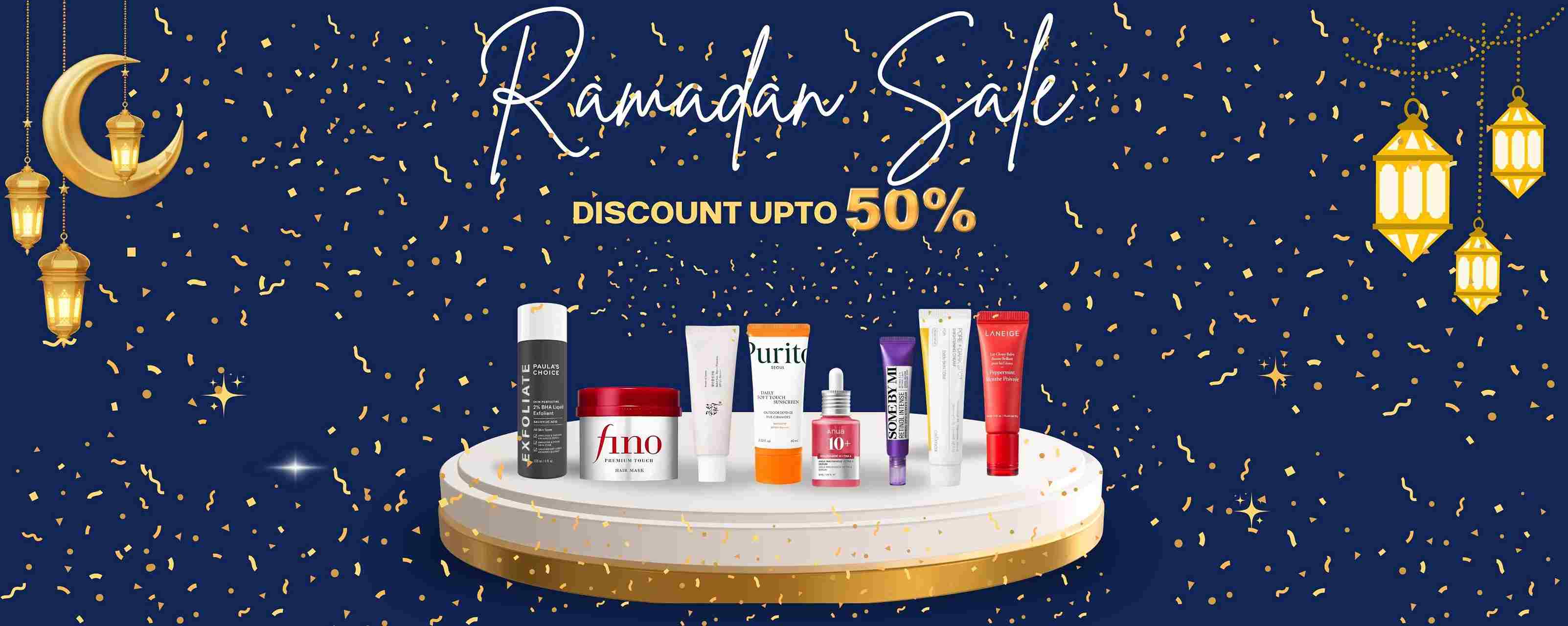 Ramadan Sale For Skincare Product 