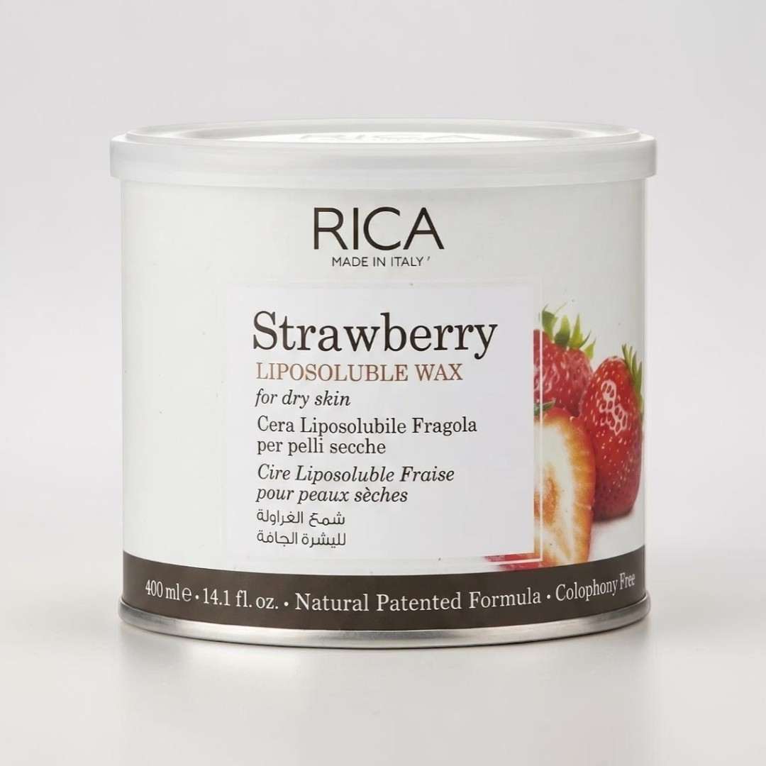 Rica Strawberry Liposoluble Wax 400ml