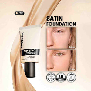 SHEGLAM Skin Sync Satin Foundation