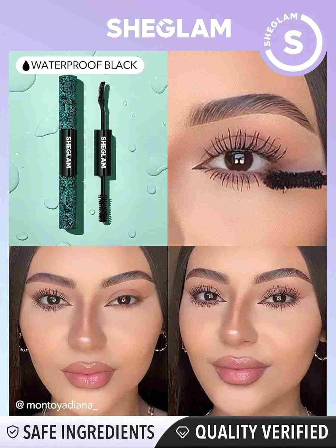 SHEGLAM Volume & Length waterproof mascara buy online Pakistan