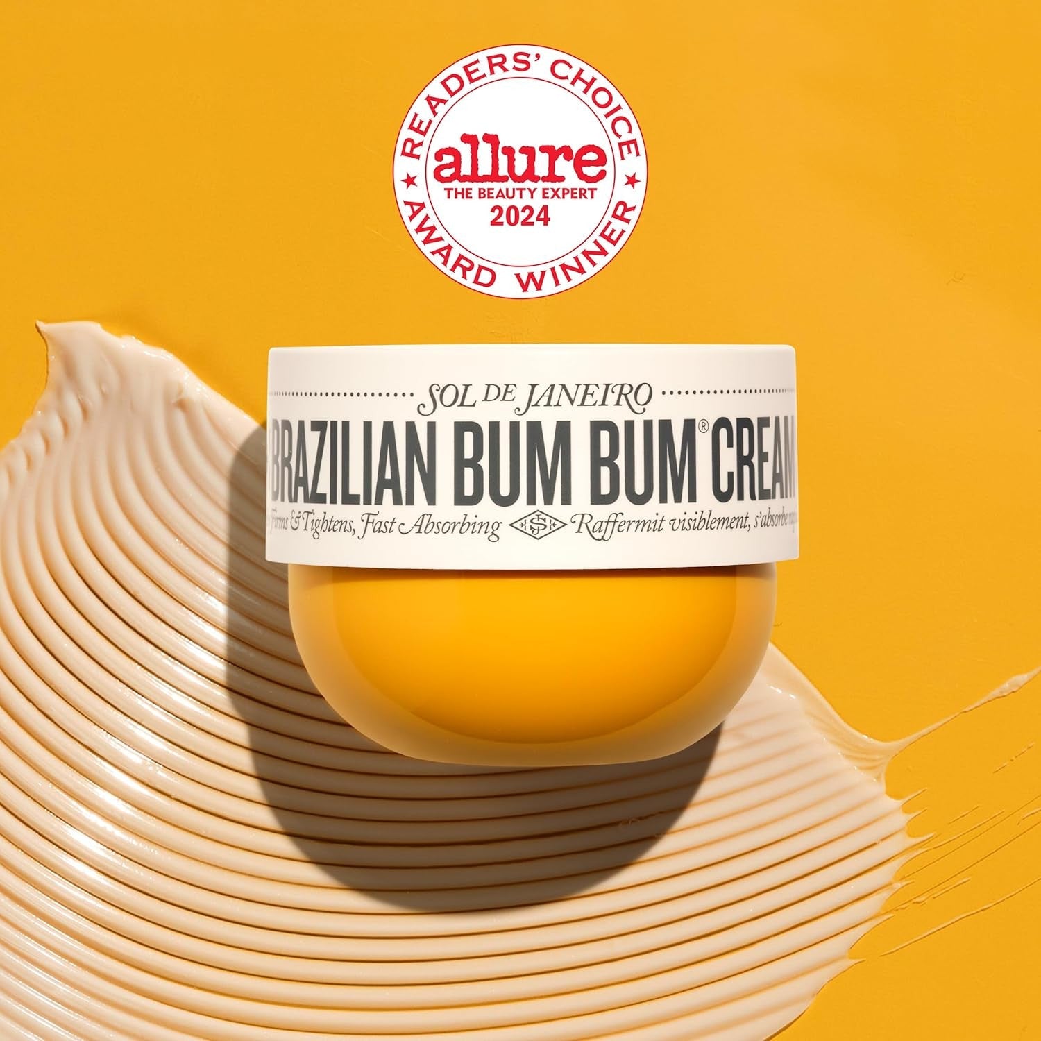 SOL DE JANEIRO Brazilian Bum Bum Cream enhances skin elasticity and hydration