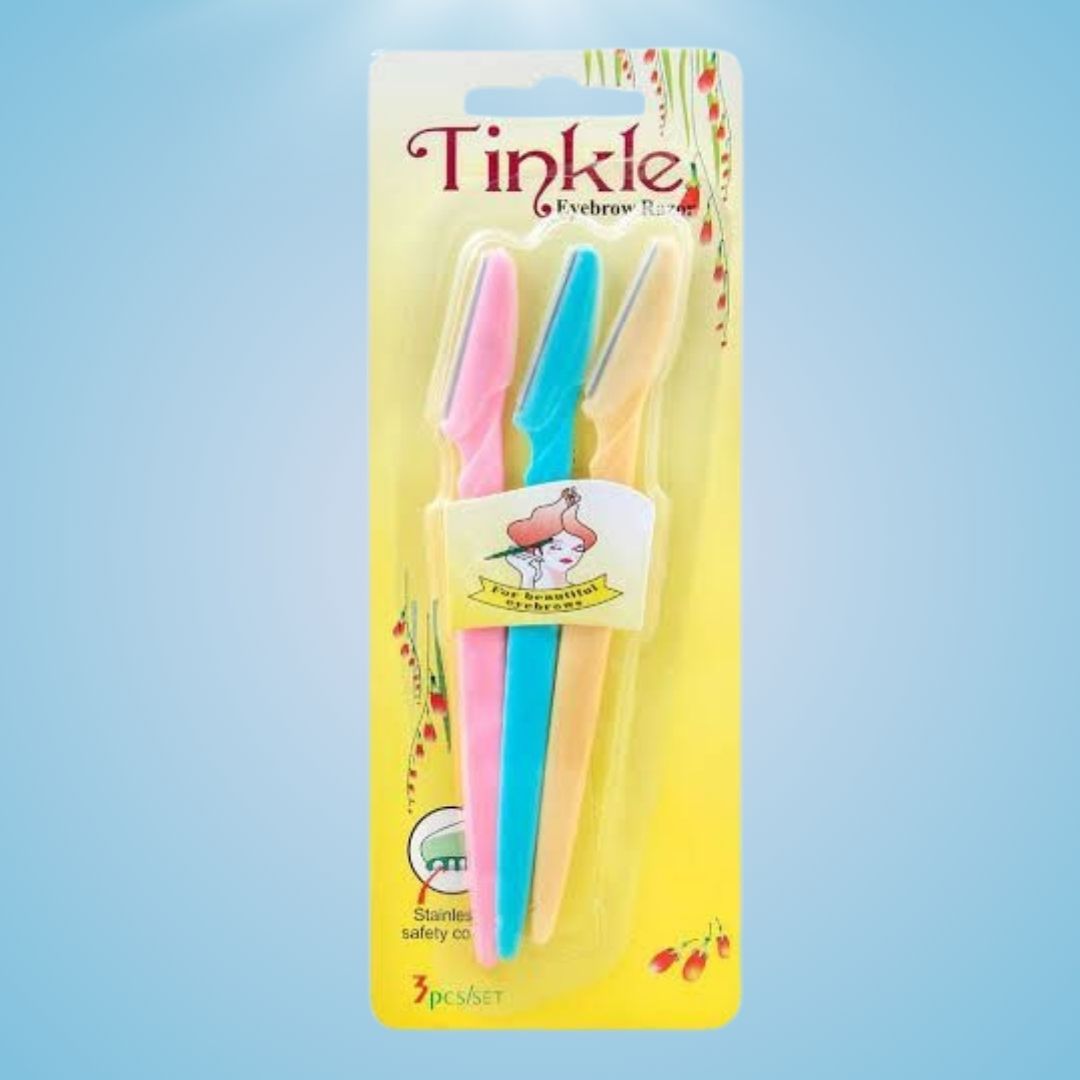 Buy Tinkle Eyebrow Razor Set (3 Pieces) in Pakistan – Highlyglow