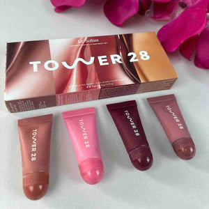 Tower 28 Lil’ Softies Lip Treatment Set 4 Mini Balms