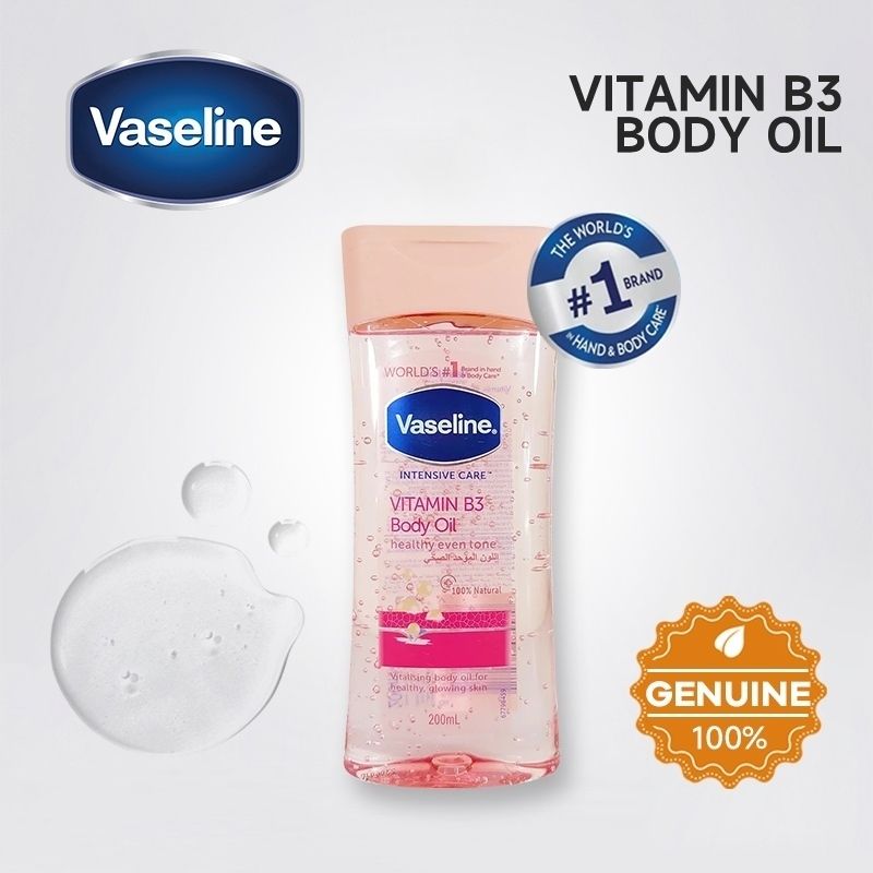 Vaseline Intensive Care Vitamin B3 Body Oil 200ml
