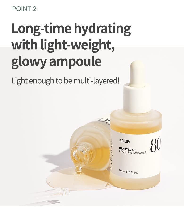 anua heartleaf soothing ampoule