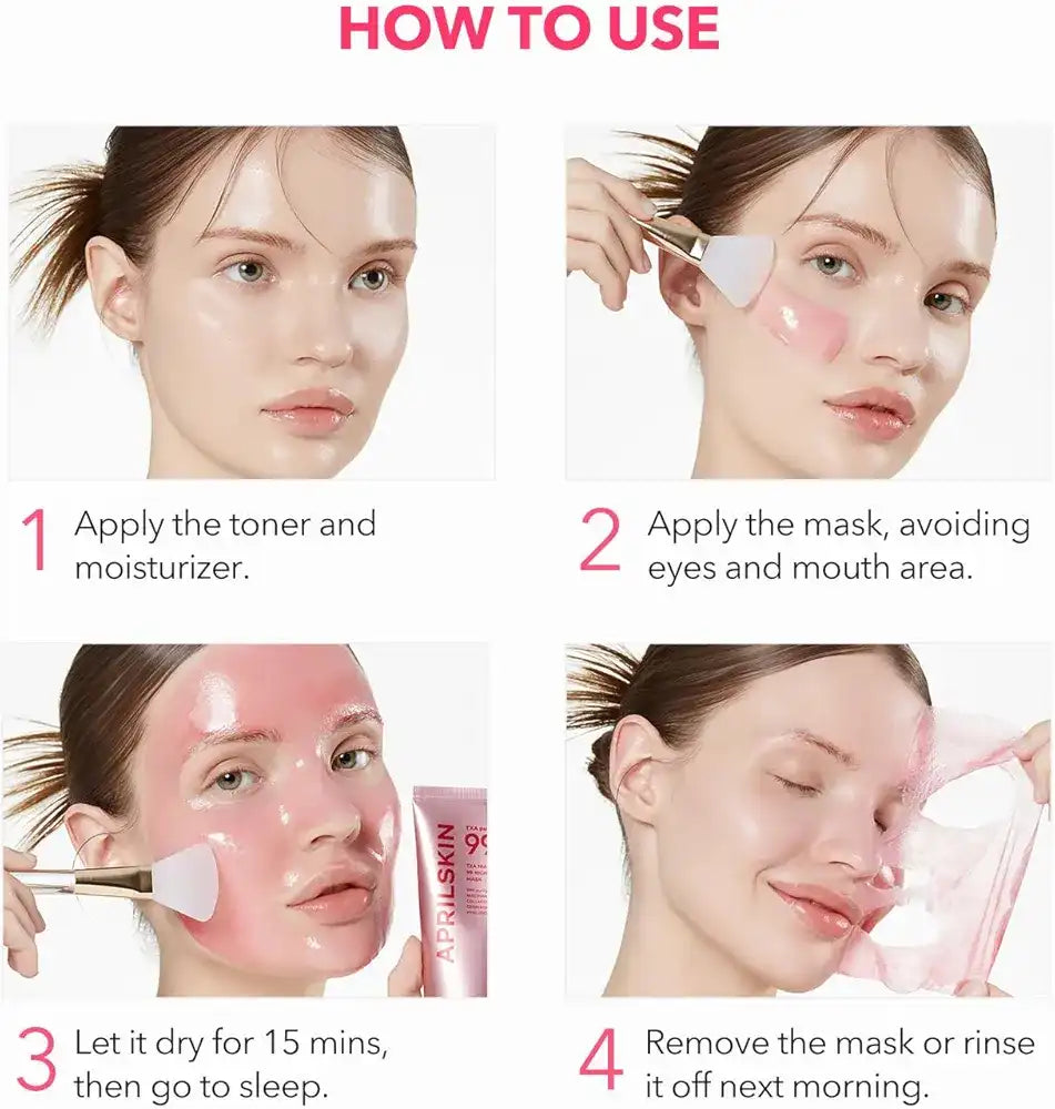 april skin txa wrapping mask how to use