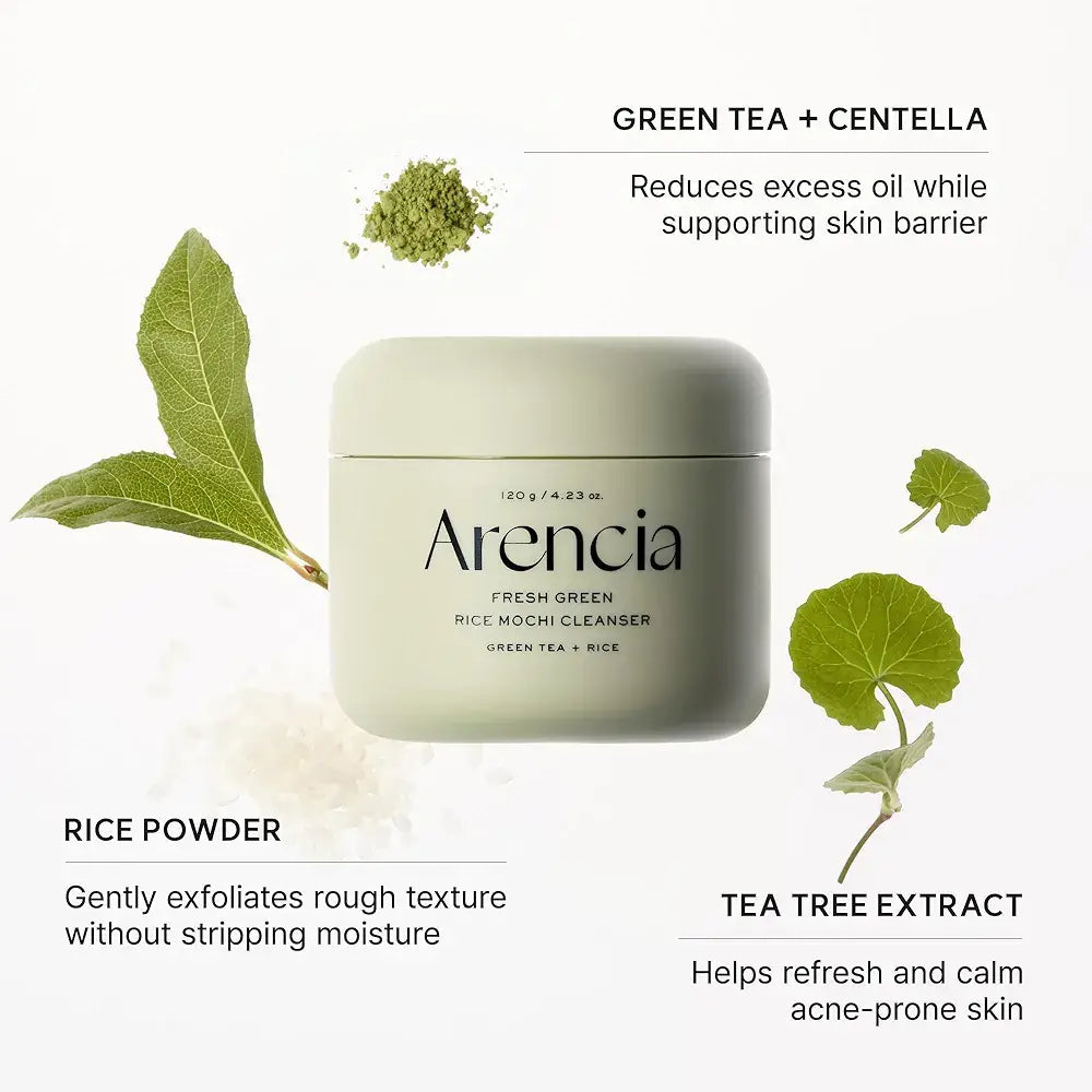 arencia fresh green cleanser 120g