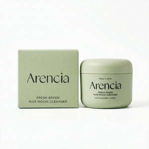 arencia fresh green rice mochi cleanser