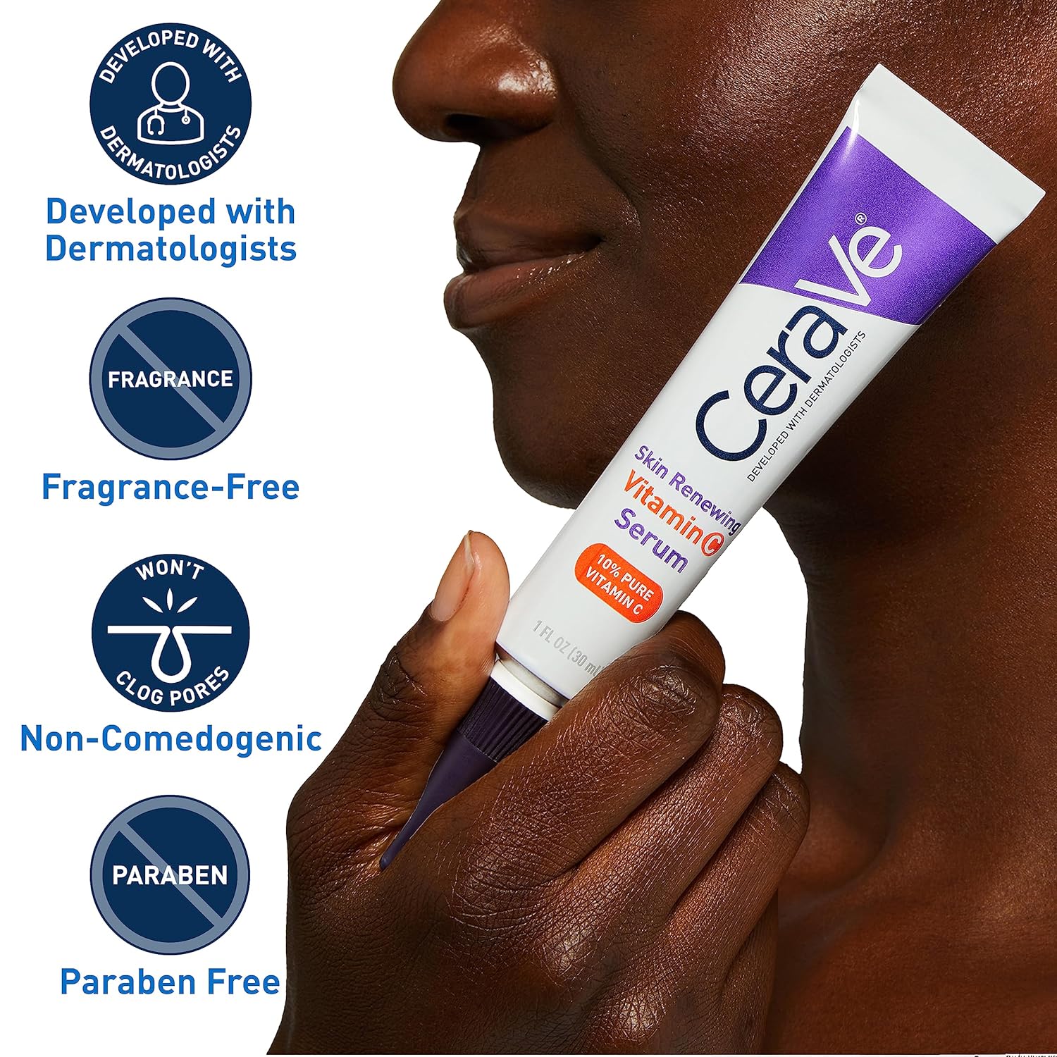 Best Vitamin C serum in Pakistan – CeraVe Vitamin C with ceramides for smooth skinve