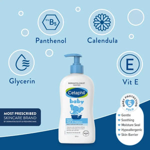 cetaphil baby wash and shampoo