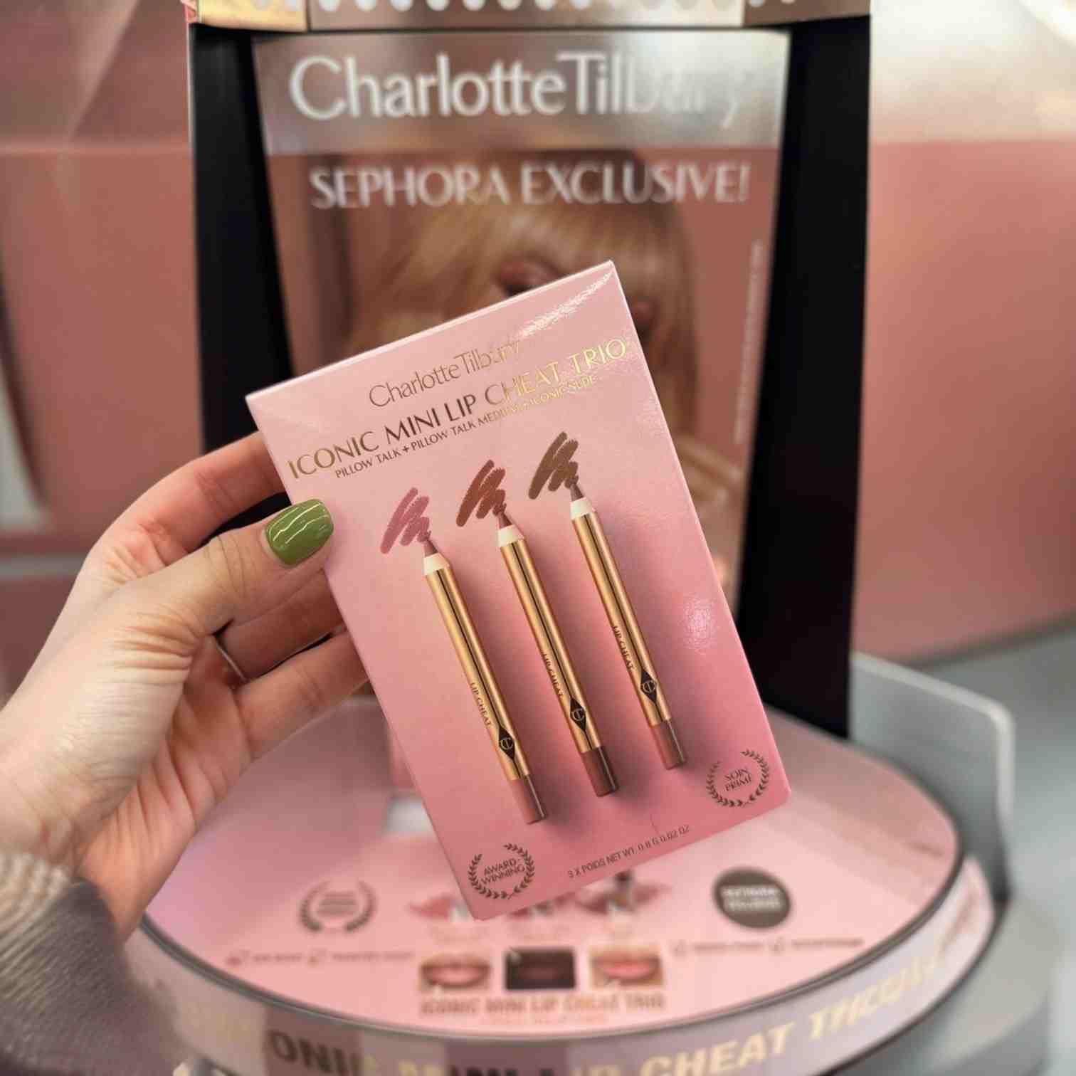 charlotte tilbury iconic lip liner trio
