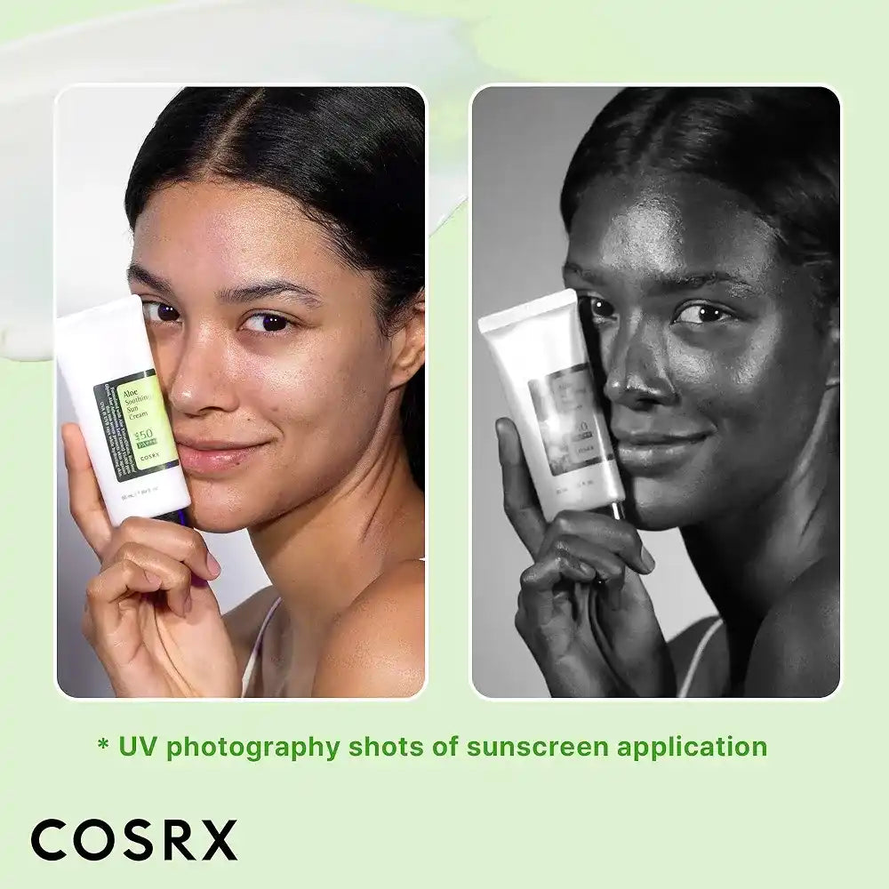 cosrx aloe soothing sunscreen review