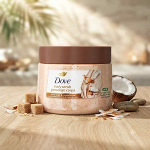 dove body scrub brown sugar and coconut butter price in pakistan