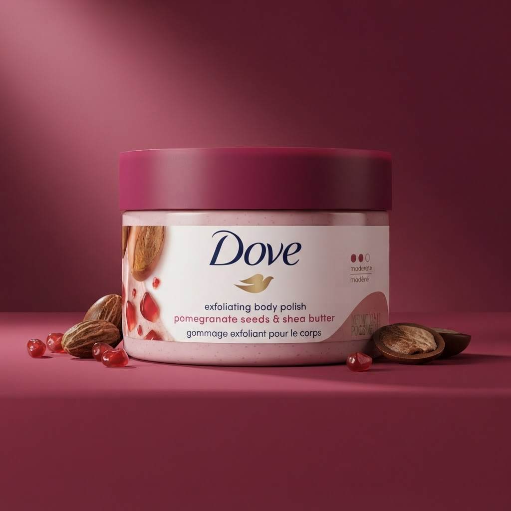 dove pomegranate shea butter exfoliating body scrub price in pakistan