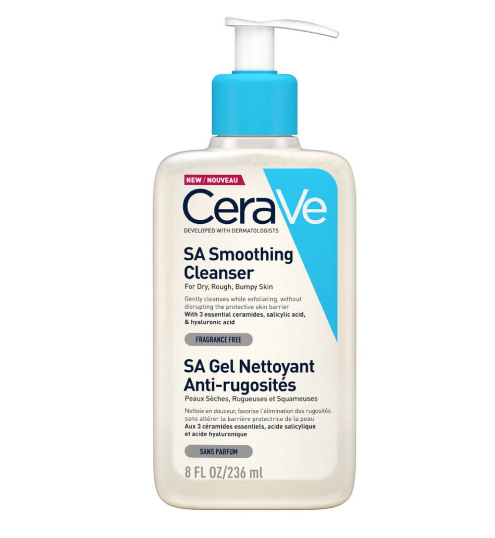 CeraVe SA Smoothing Cleanser 236ml for rough and bumpy skin – available in Pakistan