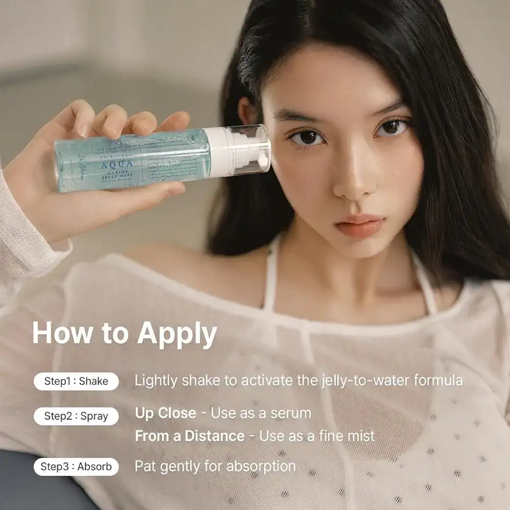 dr althe Aqua Marine jelly mist how to use