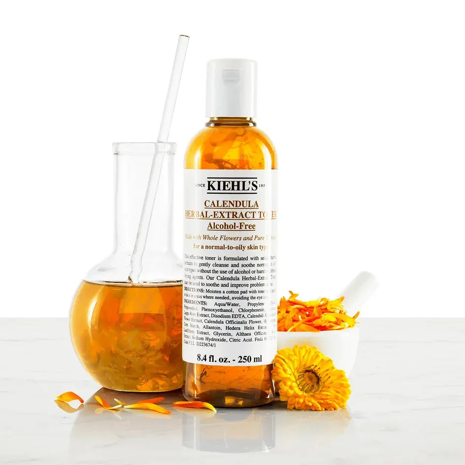 kiehl's calendula herbal extract toner alcohol free
