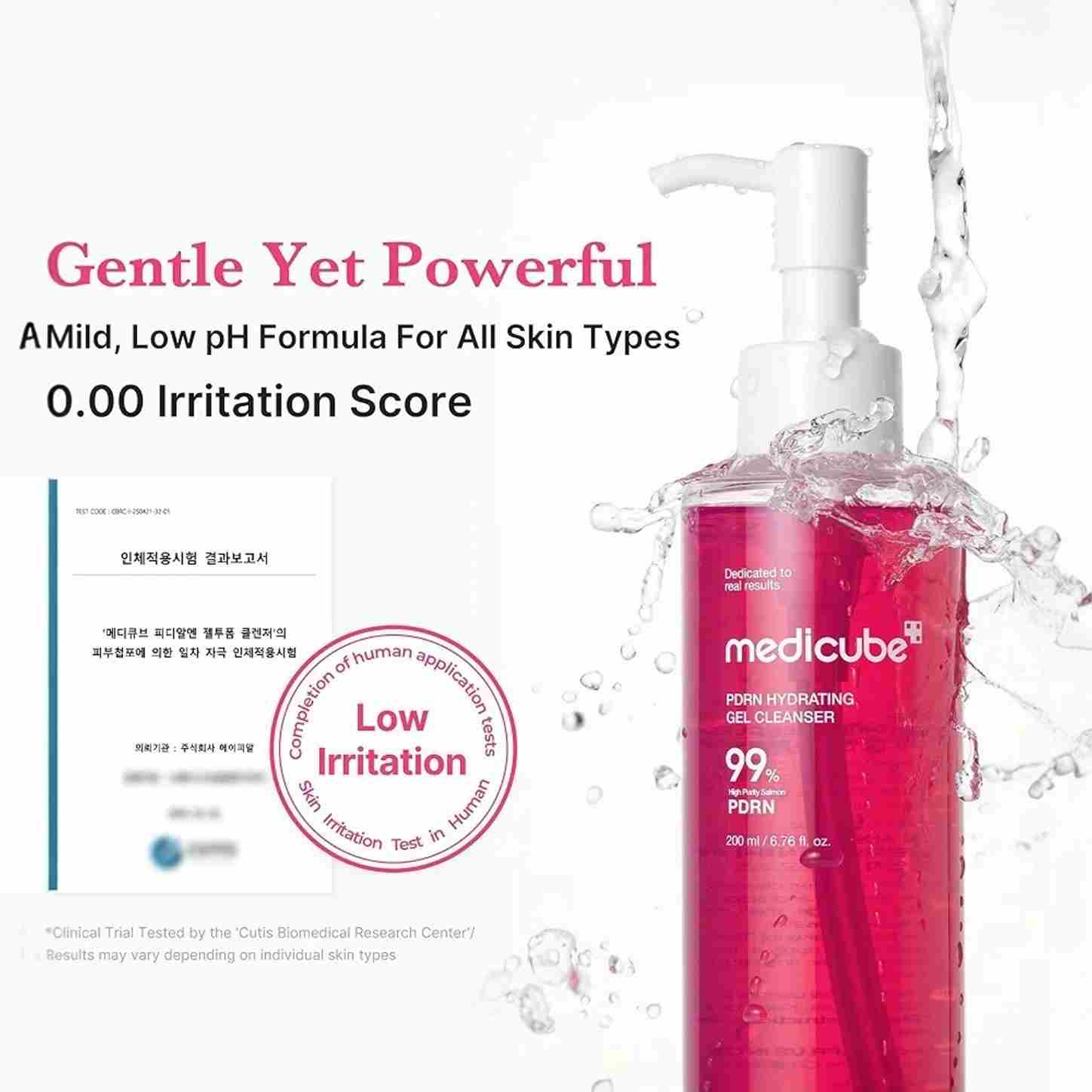 medicube pdrn gel cleanser