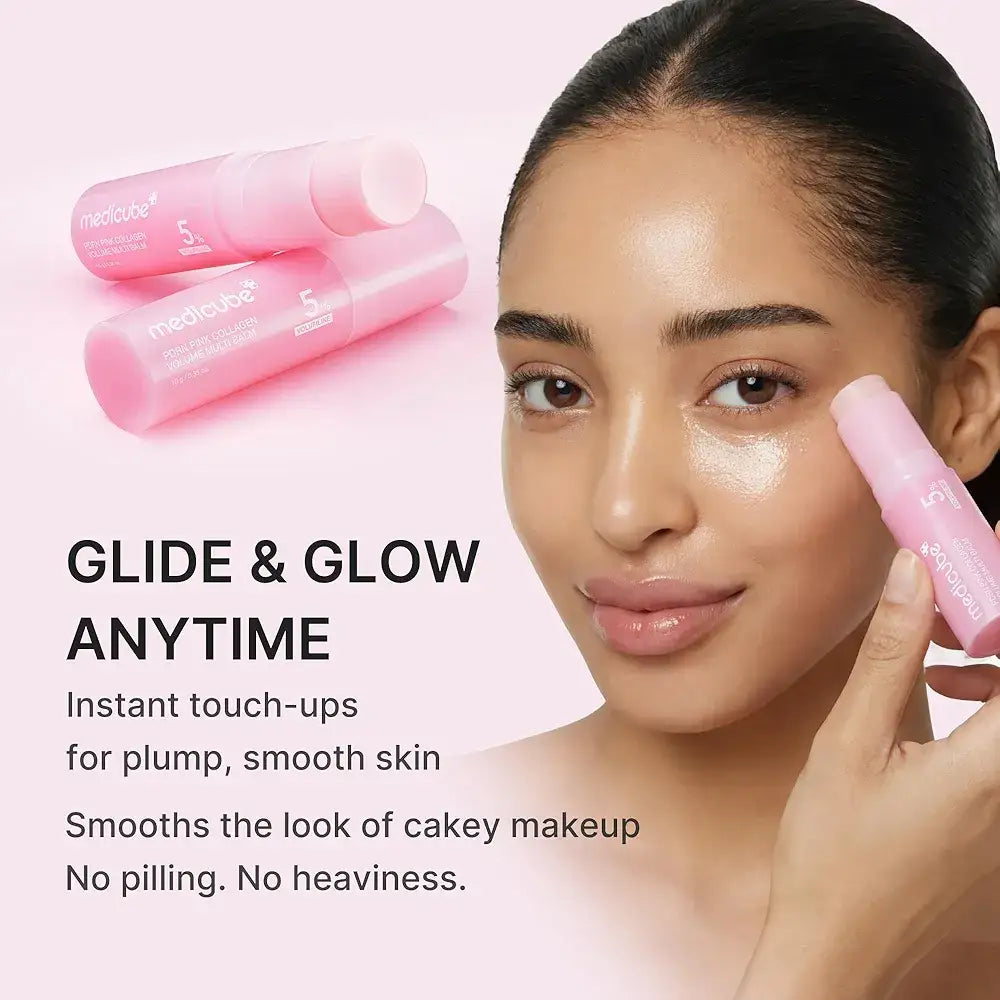 medicube pdrn pink balm stick
