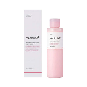 medicube pdrn pink niacinamide milky toner