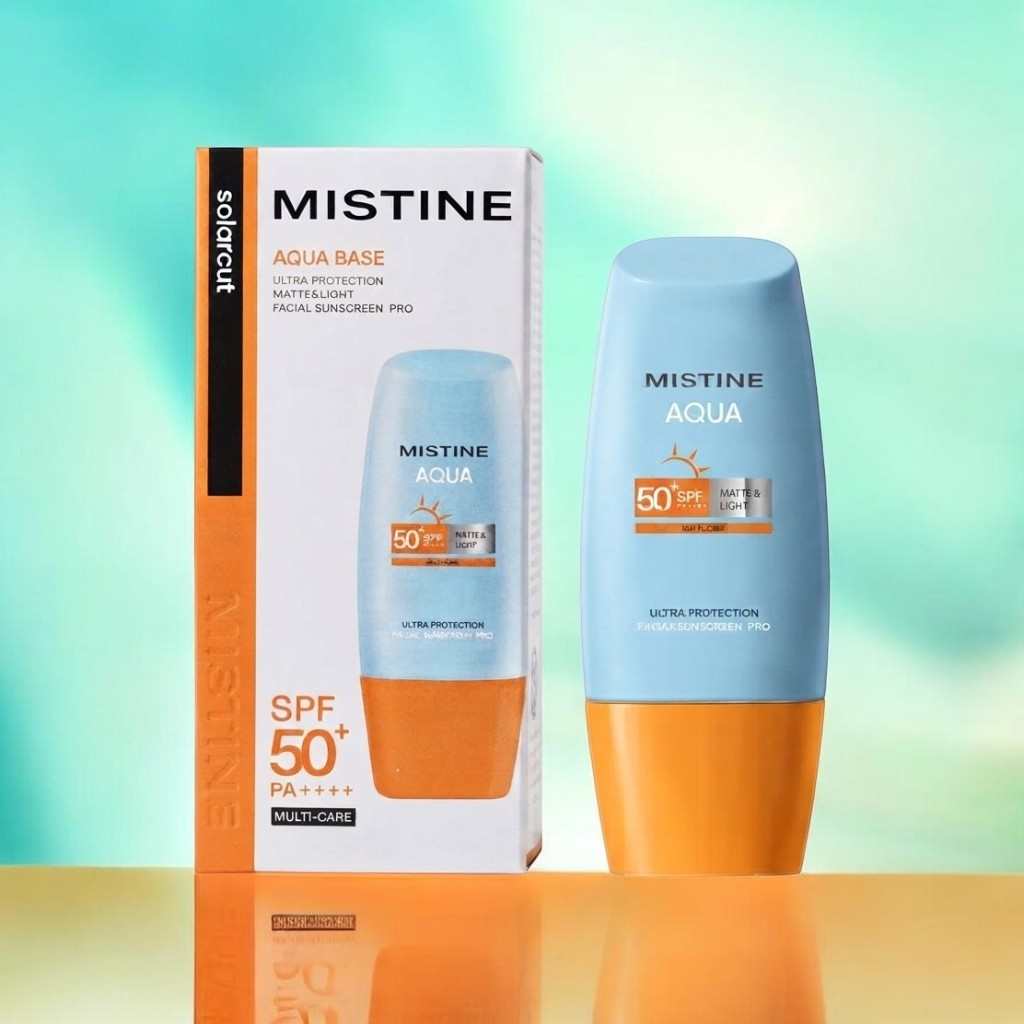 mistine aqua base sunscreen