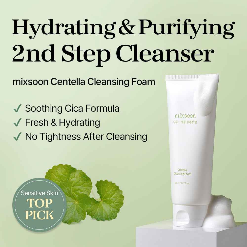 mixsoon Centella Cleansing face wash