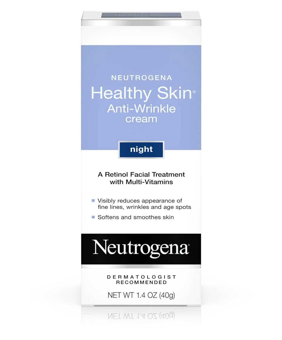 Original Neutrogena Anti-Wrinkle Cream for youthful skin 40g 