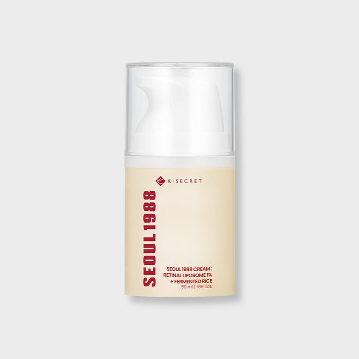 K Secret SEOUL 1988 Cream – Retinal Liposome 1% + Fermented Rice 50ml
